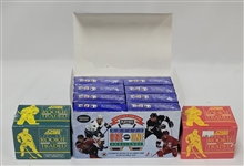Lot of 3 Unopened 1990, 1991, & 1995 Hockey Card Boxes 