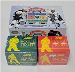 Lot of 3 Unopened 1990, 1991, & 1995 Hockey Card Boxes 