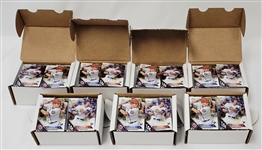 Lot of (7) 2016 Topps Chrome Baseball Complete Sets w/ Turner & Seager Rookies