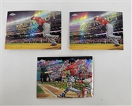 2016 Topps Chrome Baseball Card Collection w/ Trout & Harper