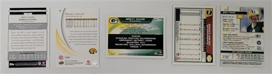 Extensive Brett Favre Card Collection
