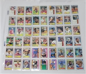 1983 Topps Football Complete Set w/ Marcus Allen Rookie