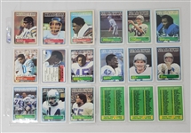 1983 Topps Football Complete Set w/ Marcus Allen Rookie
