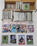 Extensive Football Card Collection w/ Brees & Manning Rookies