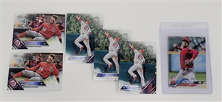 2018 Topps Baseball Update Series Complete Set & 2016 Topps Chrome Baseball Partial Set *Ohtani Rookie*
