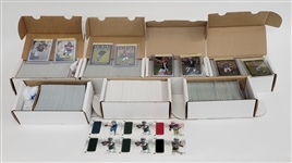 Lot of 7 Topps Football Sets From 2007-16 w/ 6 Topps Chrome Sets