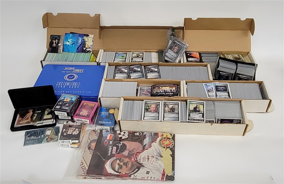 Extensive Non-Sport Card Collection w/ Star Wars, Star Trek, Marilyn Monroe, Etc.