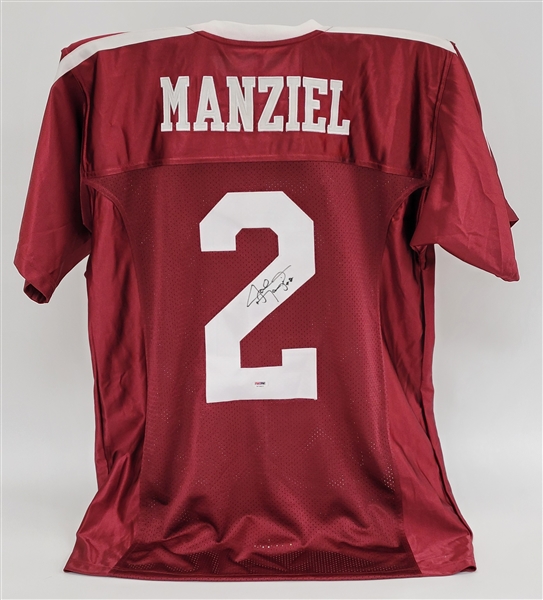 Johnny Manziel Autographed Custom College Jersey PSA/DNA