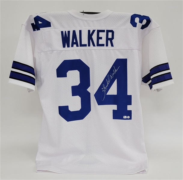 Herschel Walker Autographed Custom Jersey