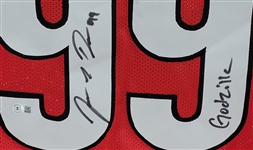 Jordan Davis Autographed & Inscribed Custom College Jersey Beckett