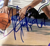Jim Jackson Autographed 8.5x11 1992-93 Upper Deck Card LE #930/1000 Beckett