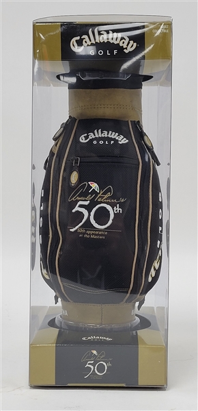 Arnold Palmer Miniature Limited Edition 50th Anniversary Golf Bag