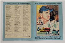 Rare Harmon Killebrew Certicare Advertisement Pamphlet