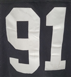 Kevin Greene 1995 Pittsburgh Steelers Game Used Jersey w/ Dave Miedema LOA