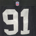 Kevin Greene 1995 Pittsburgh Steelers Game Used Jersey w/ Dave Miedema LOA
