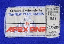 Lawrence Taylor 1993 New York Giants Game Used Jersey w/ Dave Miedema LOA
