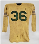 Lot of 4 Kenny Stabler/Teammates Game Used High School Football Jerseys & Letter Patches w/ Provenance