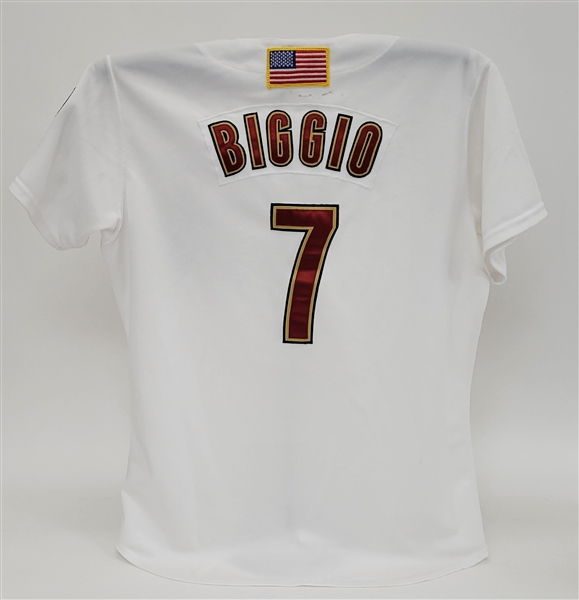 Craig Biggio 2001 Houston Astros Game Used Jersey w/ Dave Miedema LOA