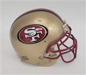 Fred Beasley San Francisco 49ers Game Used Helmet