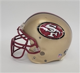 Fred Beasley San Francisco 49ers Game Used Helmet