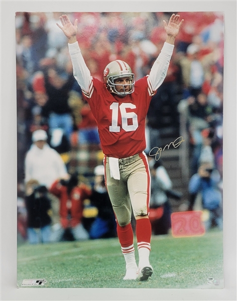 Joe Montana Autographed 30x40 Mounted Photo PSA/DNA