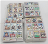 Large Collection of Over 2,000 1973-80 Topps Football Cards