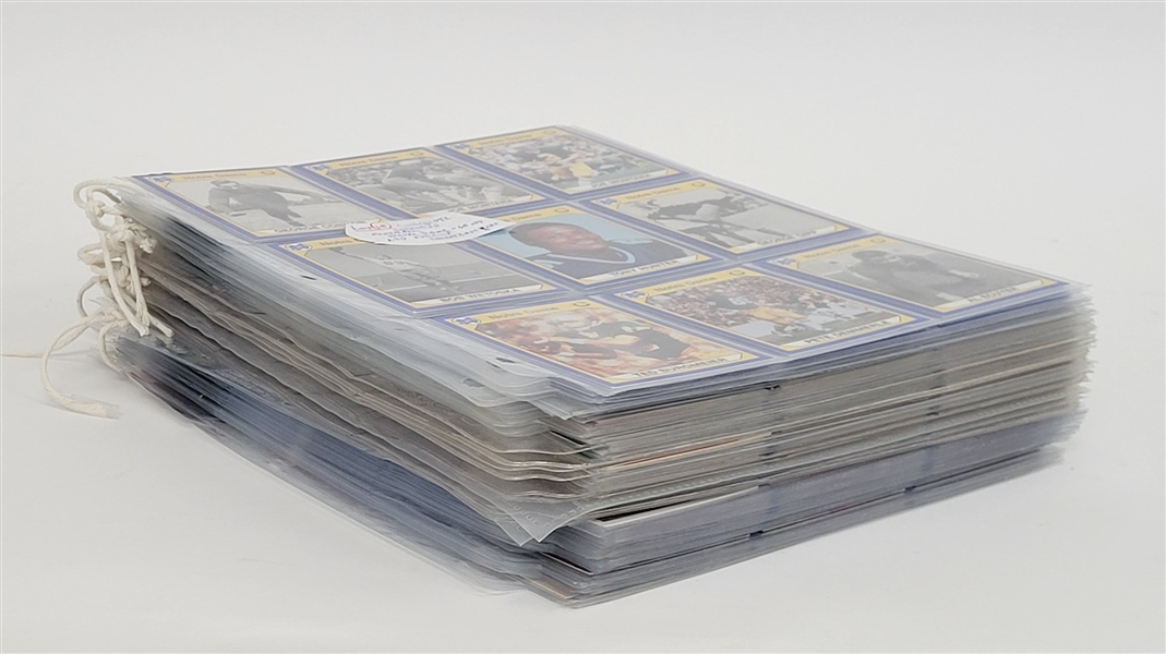 Collection of Over (500) 1980s & 1990s Football Cards