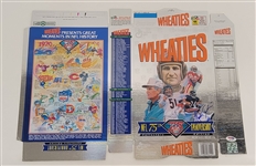 Walter Payton Autographed 75th Anniversary Wheaties Box LE #13/93 PSA/DNA