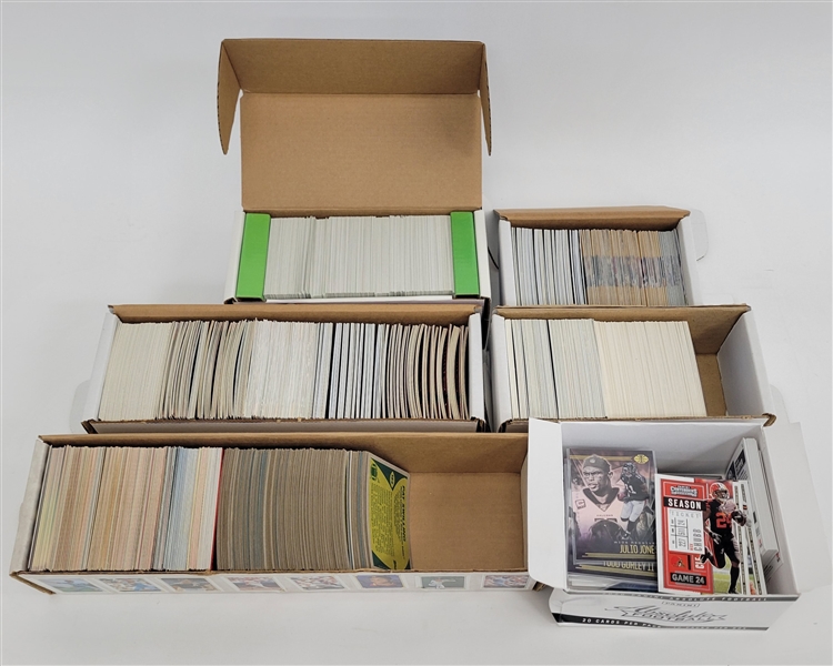 Miscellaneous Football Card Collection w/ 1999 Topps Complete Set