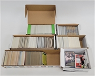 Miscellaneous Football Card Collection w/ 1999 Topps Complete Set