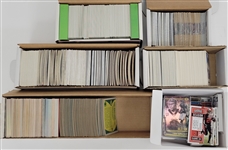 Miscellaneous Football Card Collection w/ 1999 Topps Complete Set
