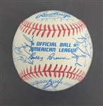 Minnesota Twins 1991 World Series Championship Team Signed Baseball w/ 33 Sigs Including Kirby Puckett Beckett LOA