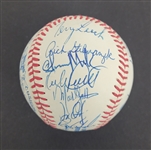Minnesota Twins 1991 World Series Championship Team Signed Baseball w/ 33 Sigs Including Kirby Puckett Beckett LOA