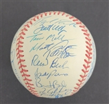 1996 Minnesota Twins Team Signed Baseball w/ Kirby Puckett Beckett LOA