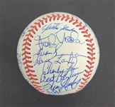 1988 Minnesota Twins Team Signed Baseball w/ Kirby Puckett Beckett LOA