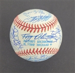 1988 Minnesota Twins Team Signed Baseball w/ Kirby Puckett Beckett LOA