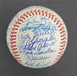 1988 Minnesota Twins Team Signed Baseball w/ Kirby Puckett Beckett LOA