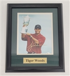 Tiger Woods Autographed & Framed 8x10 Photo