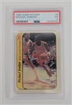 Michael Jordan 1986 Fleer Sticker #8 Rookie Card PSA 5