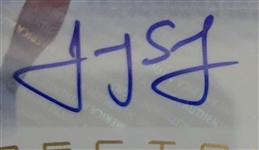 Jeremy Lin 2010 Panini Absolute Memorabilia #136 Spectrum Gold Autographs Rookie Card PSA 9 Auto 10
