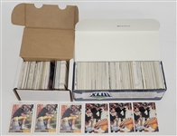 Large Collection of Over 500 Brett Favre Cards w/ Rookies