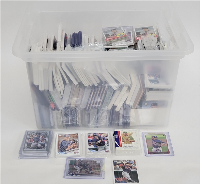 Extensive Minnesota Twins Card Collection w/ Team Sets, Rookies, & Inserts