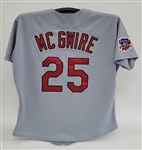 Mark McGwire 1997 St. Louis Cardinals Game Used Jersey w/ Dave Miedema LOA
