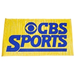 1991 Minnesota Twins Team Signed 49x89 CBS Sports Banner w/ Kirby Puckett Beckett LOA