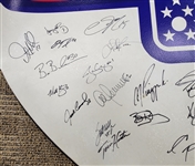 2002 Minnesota Twins Team Signed & Game Used Opening Day On-Deck Circle MLB