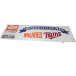 Large Minnesota Twins World Champions Wheaties 7x25 Stadium Banner