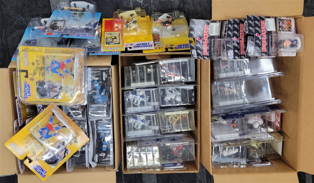 Large Collection of NHL McFarlane & Starting Lineup Figures