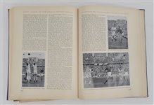 1936 German Olympic Book w/ Olympic Map & Photos of Athletes