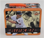 Cal Ripken Jr. Autographed Lunchbox MLB & Ironclad