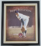 Bert Blyleven 50 Greatest Minnesota Twins Canvas w/Blyleven Signed Letter of Provenance